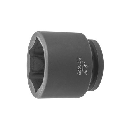 Holex Impact Socket, 1 inch Drive, 6 pt, 3 inch 653002 3